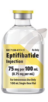 Eptifibatide Injection 75 mg per 100 mL